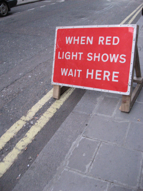Red Sign